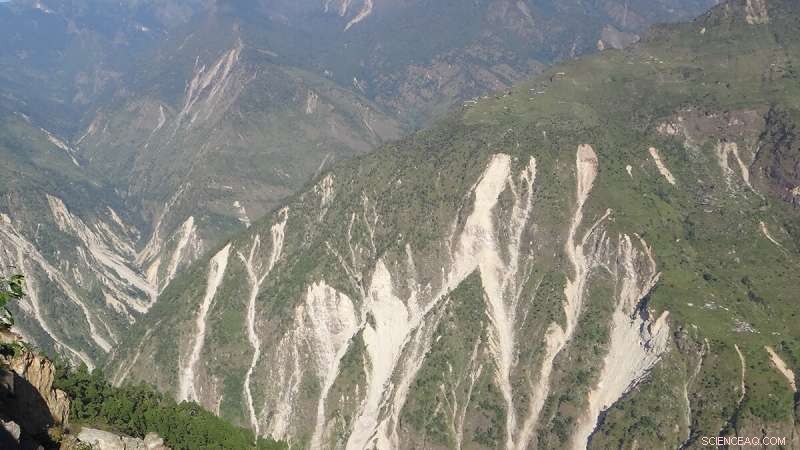 Steep Himalayan Slopes Survive Decades After Gorkha Earthquake, Defying the 30° Angle of Repose