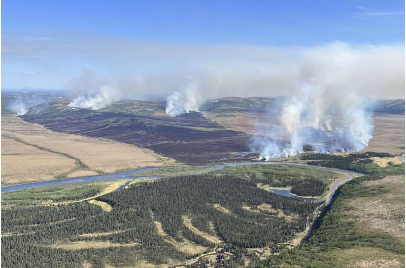 Massive Tundra Wildfire Threatens Southwest Alaska Villages