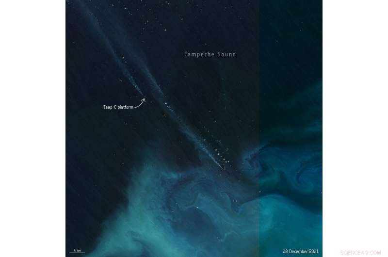 Methane Emissions Detected Above Zaap-C Offshore Platform in the Gulf of Mexico