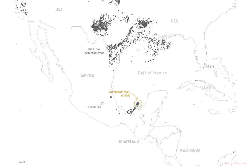 Methane Emissions Detected Above Zaap-C Offshore Platform in the Gulf of Mexico
