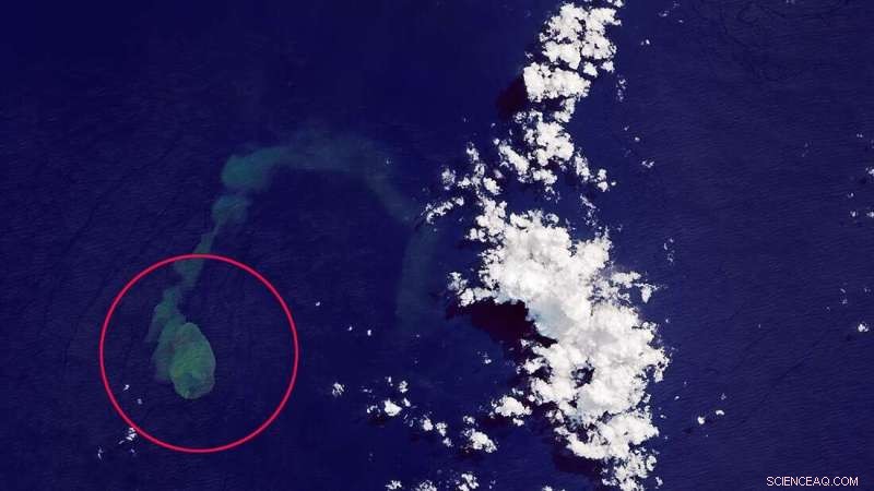 NASA Images Capture Eruption of Kavachi Volcano, Home to Thermo‑Resistant Sharks