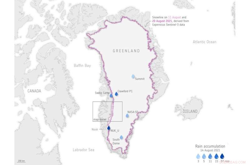 Historic First: Rainfall on Greenland s Ice Sheet Unveiled by Researchers