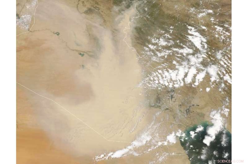 Severe Sandstorms Threaten Public Health Across the Middle East