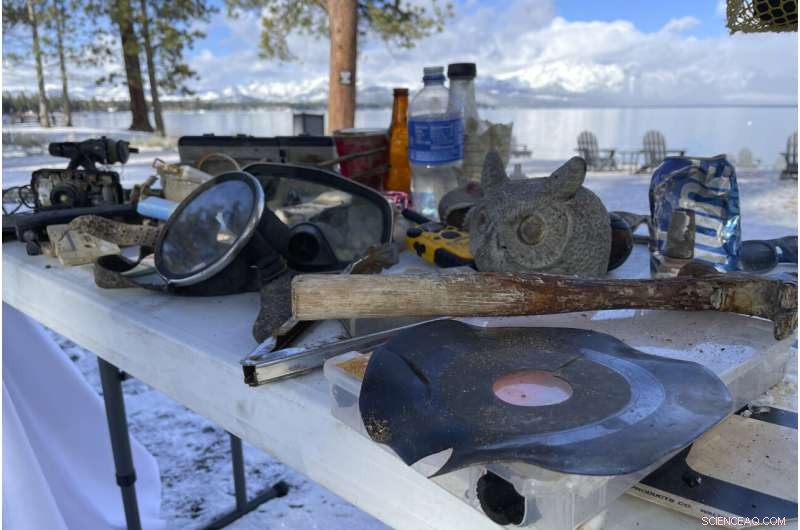Lake Tahoe Divers Unearth Hidden Treasures While Cleaning Up 72‑mile Shoreline