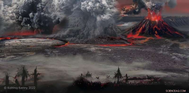 Ancient Australian Volcanism and Its Impact on Earth s Most Severe Climate Catastrophe