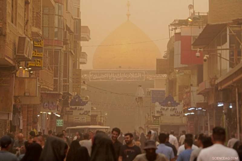 Iraq Faces Devastating Sandstorm: Thousands Hospitalized, One Fatality