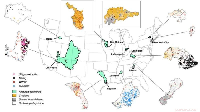 Key Findings on Drinking Water Contamination Across U.S. Watersheds