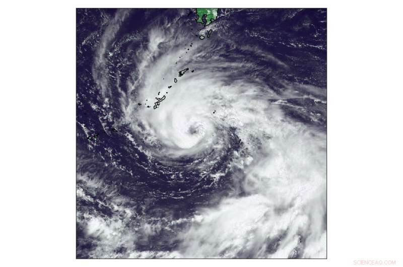 How Environmental Helicity Influences the Outer-Core Size of Tropical Cyclones