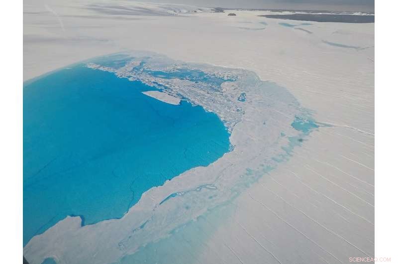 Rising Temperatures and Meltwater Lakes Threaten the Margins of the World’s Largest Ice Sheet