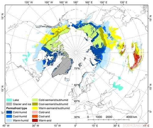 Groundbreaking High-Resolution Permafrost Maps of the Northern Hemisphere Unveiled
