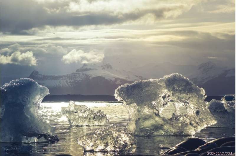 Solid aerosols detected in Arctic air may alter cloud formation and influence climate