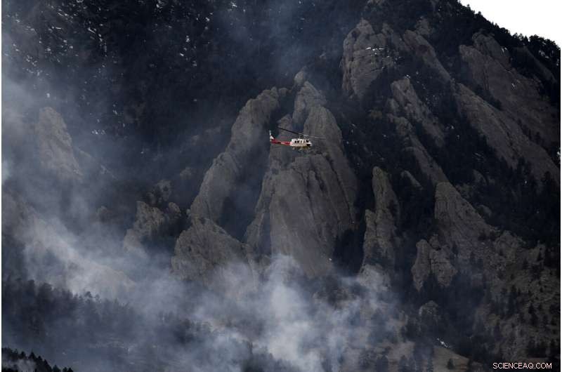 Colorado Wildfire Forces Evacuation of 19,000 Residents in South Boulder