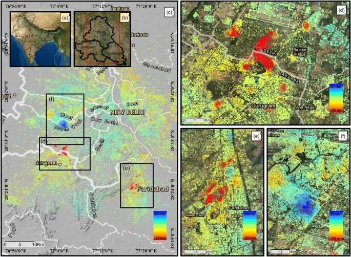 Satellite Analysis Exposes Delhi’s Hidden Land Subsidence Crisis