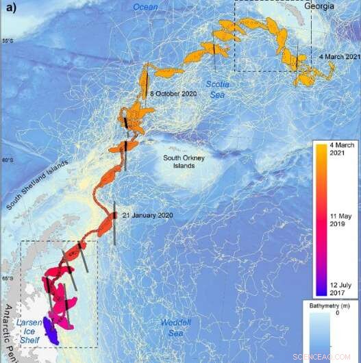 Sudden Fragmentation of Sea Ice That Stabilized Antarctic Glaciers Occurs in Just Three Days