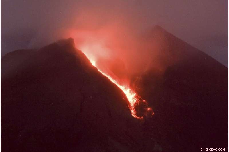 Mount Merapi Emits Lava Flow, Prompting Evacuation and Cessation of Activities