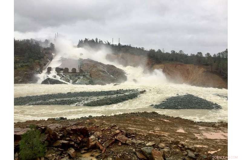Climate Change Implicated in 2017 Oroville Dam Spillway Failure