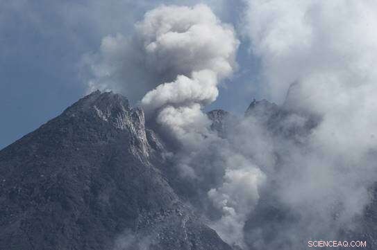 Undetected Structural Weaknesses Can Trigger Volcanic Collapse