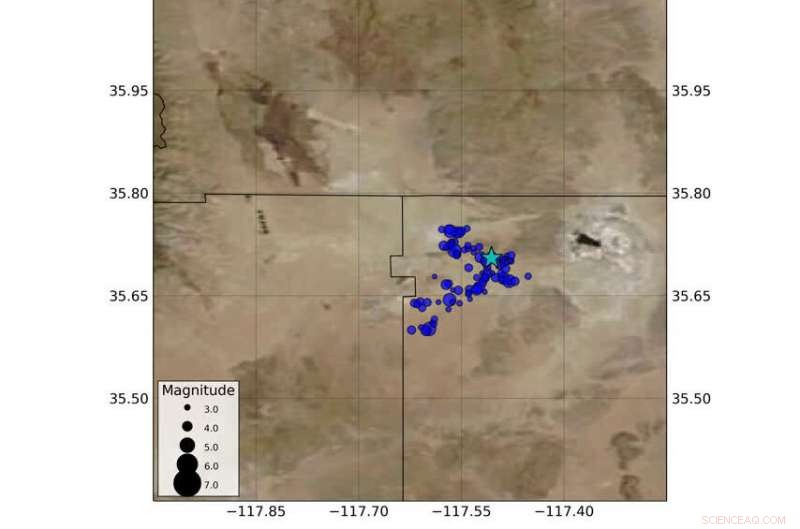Ridgecrest Earthquakes Reveal How Earth’s Crust is Damaged
