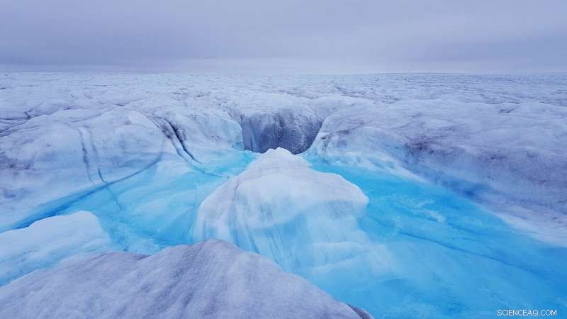 Accelerated Melt Turns Greenland Ice Sheet into World s Largest Natural Hydroelectric Dam