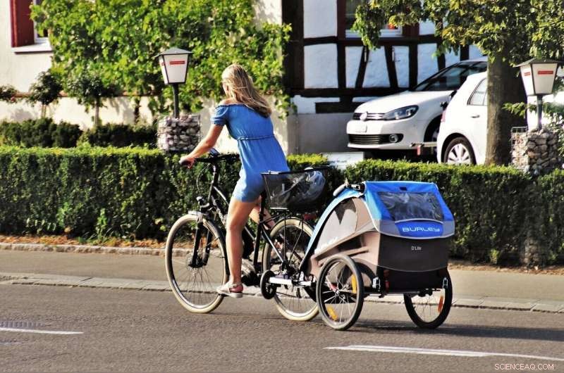 Study Reveals Babies in Bike Trailers Face Higher Pollution Exposure Than Parents—Covering Solutions Cut Levels in Half