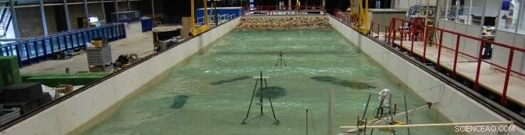 Evaluating Satellite Detection of Ocean Plastic at Deltares Wave Facility