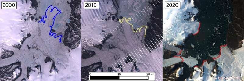 New Study Reveals Rapid Retreat of Northern Hemisphere Marine-Terminating Glaciers
