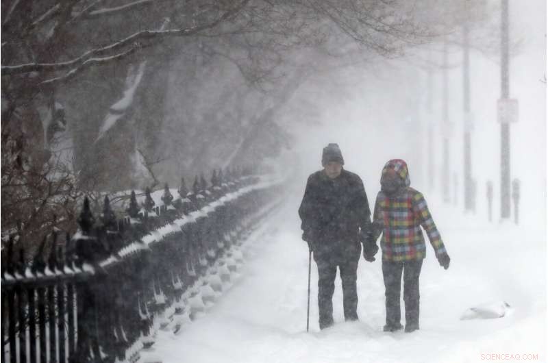 Massive Nor easter Hits East Coast: Heavy Snow, Winds, Flooding