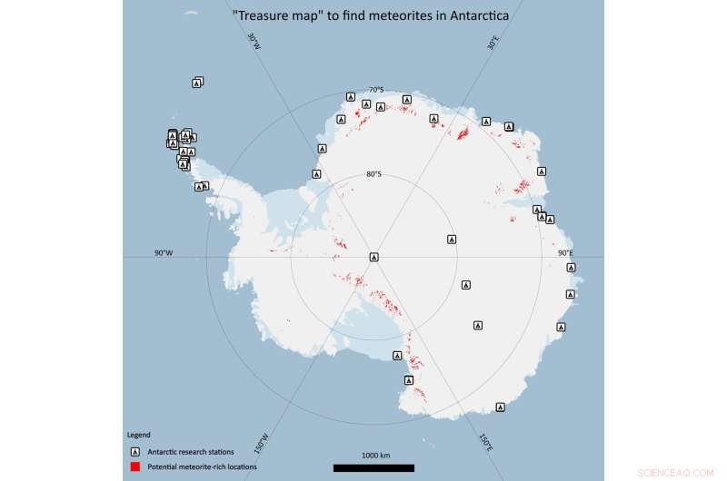 AI-Driven Search Uncovers Meteorites in Antarctica: A Machine Learning Breakthrough