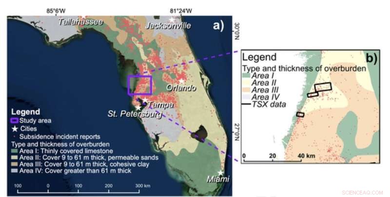 Radar Satellites Reveal Precise Sinkhole Locations for Early Warning