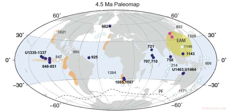 Investigating the 4.6‑Million‑Year‑Old Abrupt Decline in Ocean Productivity
