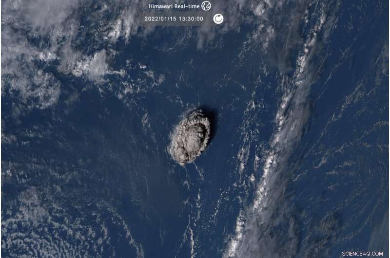 Military Flights Deploy to Evaluate Tonga’s Damage from Recent Volcanic Eruption