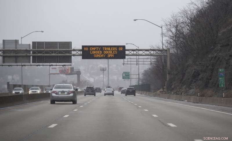 Intense Winter Storm Brings Heavy Snow, Thunderstorms to Northeast US