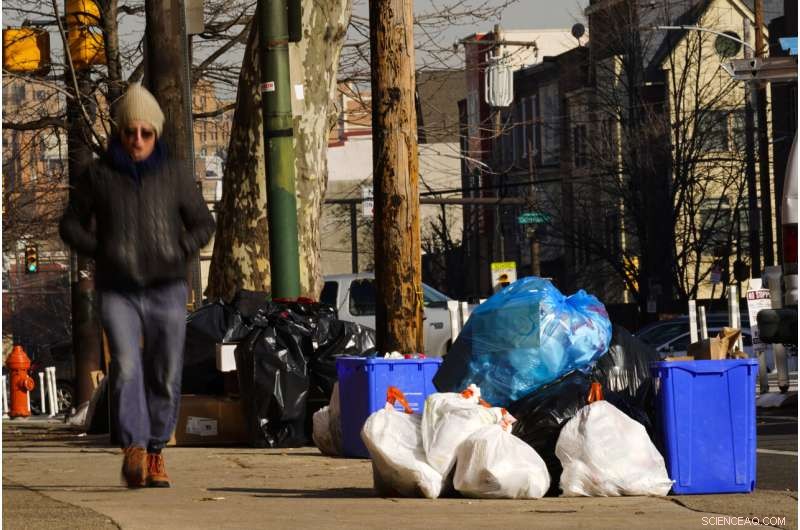 Sanitation Delays in Philadelphia: Garbage and Recyclables Accumulate Amid Omicron Surge