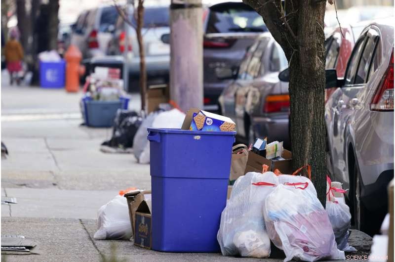 Sanitation Delays in Philadelphia: Garbage and Recyclables Accumulate Amid Omicron Surge