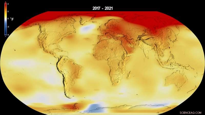 Record Heat Surge: 2021 Ranks as Earth s Sixth Warmest Year Ever