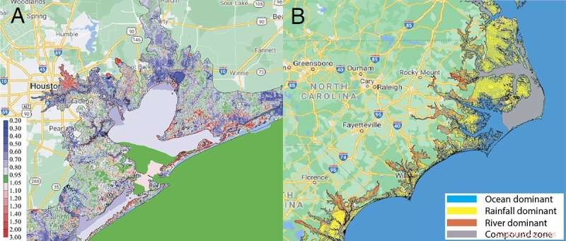 Comprehensive Analysis of Multi-Directional Flooding in Hurricanes