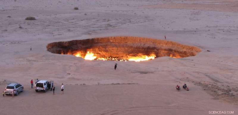 Turkmenistan Takes Steps to Extinguish Decades-Old  Gateway to Hell  Natural Gas Fire