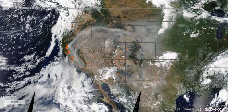 US Wildfires Drive Rising Co‑Occurrence of Two Major Air Pollutants