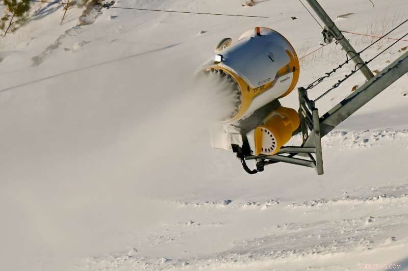 Artificial Snow Production for Beijing Olympics Sparks Environmental Concerns