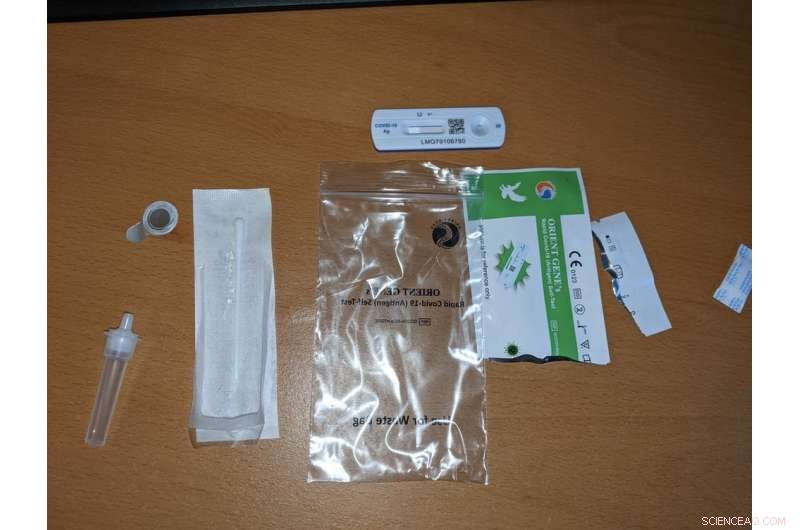 Assessing the Environmental Footprint of COVID-19 Home Testing Kits