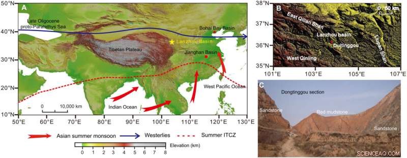 Late Oligocene Asian Monsoon Dynamics in a High‑CO₂ World: Orbital-Scale Variability