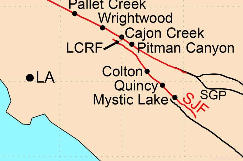 Scientists Find Shared Earthquake Events on San Andreas and San Jacinto Faults