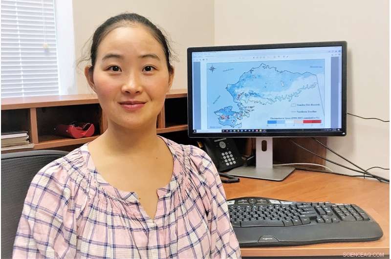 Arctic Fires Accelerate Permafrost Collapse in Alaska, New Study Reveals