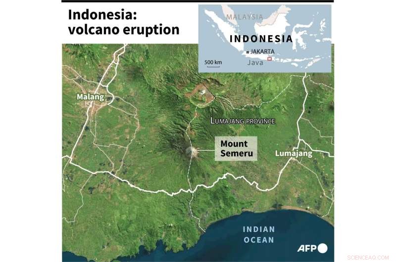 Mount Semeru Erupts Again, Hindering Rescue Efforts in Indonesia
