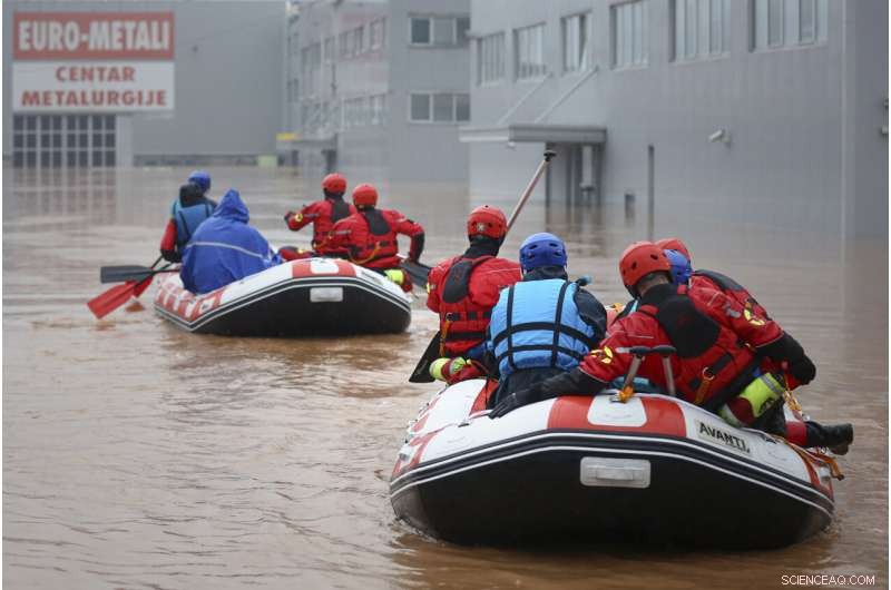 Severe Flash Floods in Bosnia Force Evacuations and Cause Power Outages
