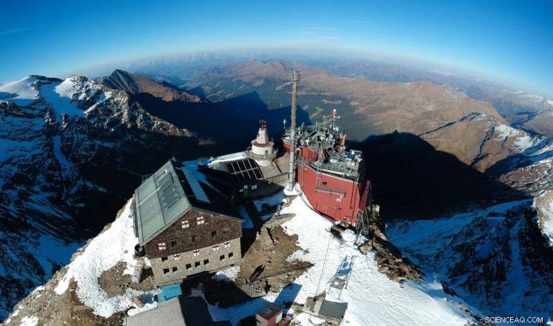 Alpine Observatory Detects Airborne Nanoplastics Originating from Major European Cities