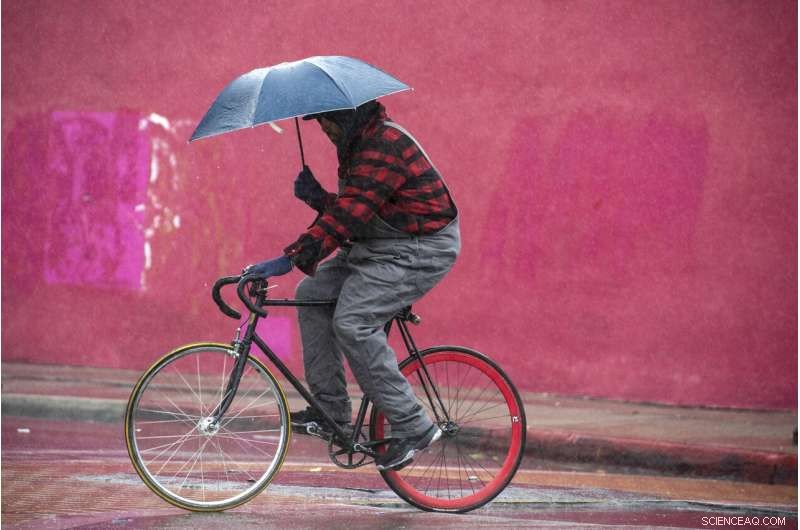 Atmospheric River Delivers Critical Rainfall to Drought-Stricken California