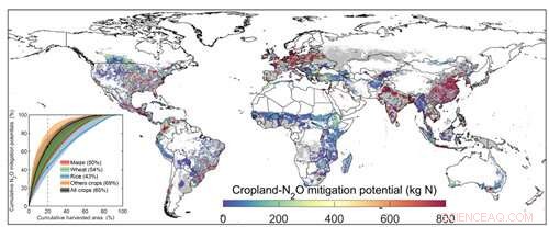 Study Reveals Significant Climate Gains from Targeting Small Portion of Global Croplands