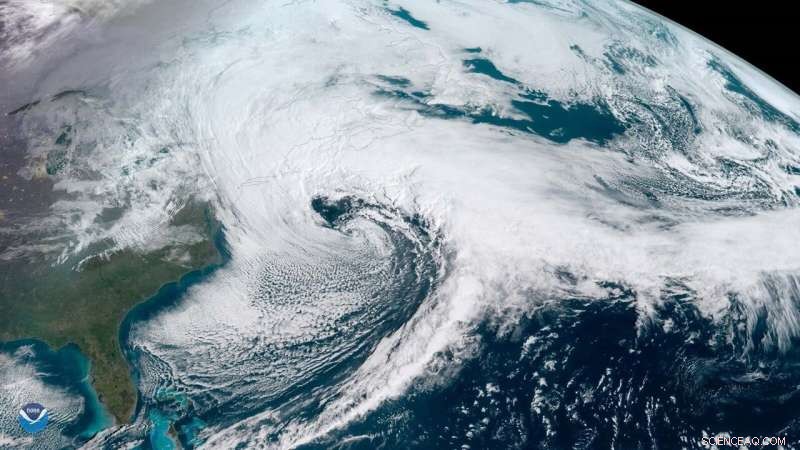 Argonne’s Climate Models Forecast Nor’easter Frequency & Intensity Changes