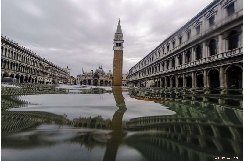 Climate Change Intensifies Off-Season Flooding in Venice